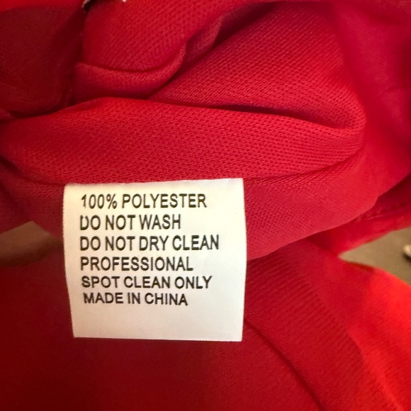 Mac Duggal 11698 Red Evening Gown Size 6 NWT - Picture 6 of 6